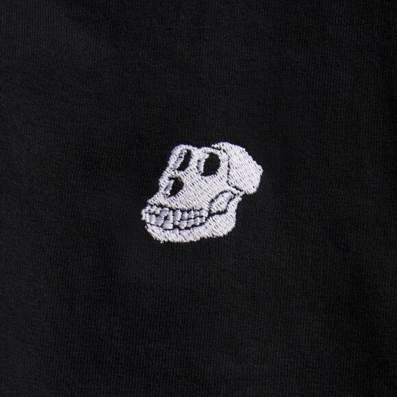 Bored Ape Yacht Club Hoodie Medium Black BAYC Skull Pullover NFT Sweater - Picture 3 of 3